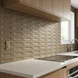 Marazzi Confetto Kaki STR. 3D Savoiardo 5x15cm MEUZ