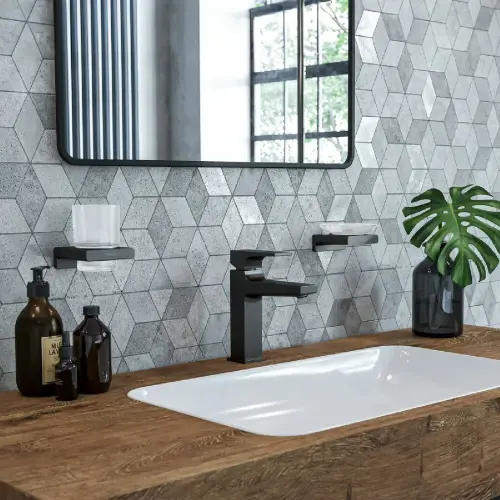 Hansgrohe držač sapuna Addstoris CRNI MAT 41746670