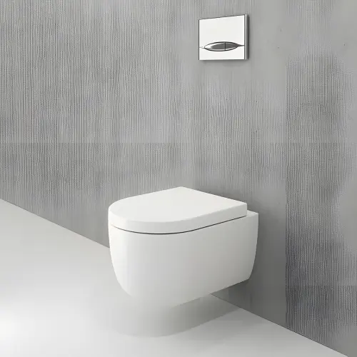 Bocchi V-TONDO WC šolja konzolna Rimless 49cm