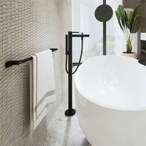 Hansgrohe Držač peškira Addstoris 64,8CM CRNI MAT 41747670