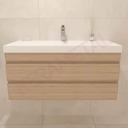 Kolpa ormarić sa umivaonikom Naomi OUN 100cm Natural wood 546040