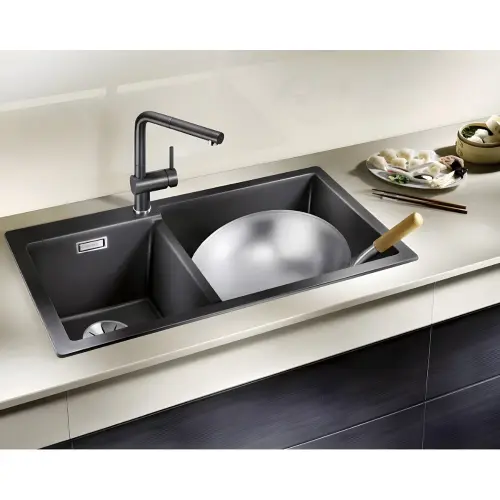 Blanco PLEON 9 Crna silgranit 525958
