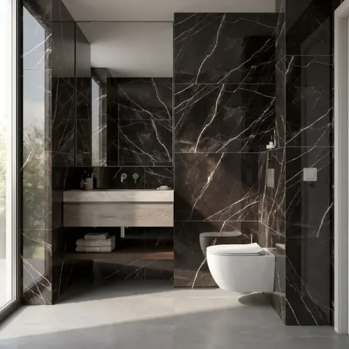 Marazzi Allmarble 60X120 Allmarble Calacatta Black Lux MELQ