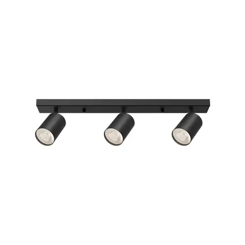 Braytron GU10 Nadgradni Spot Kvadratni Trostruki Crni BH04-00831