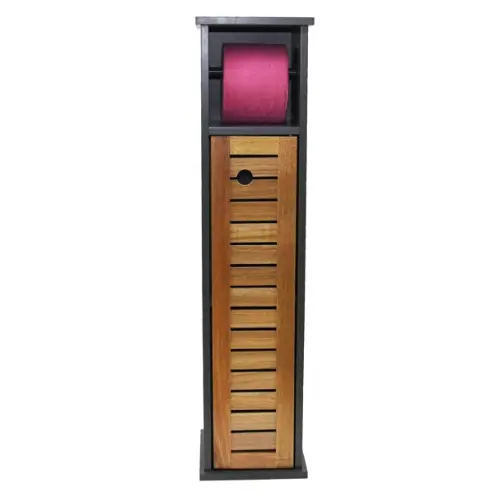Tendance Acacia držač toaletnog papira sa ostavom 18X18X75CM MDF