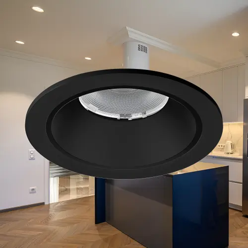 Braytron LED Downlight 10W Crni CCT BD37-00181