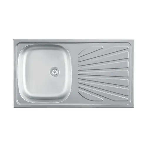 Metalac Luna FLEX 1D inox-uni, fi60 770x435 056675