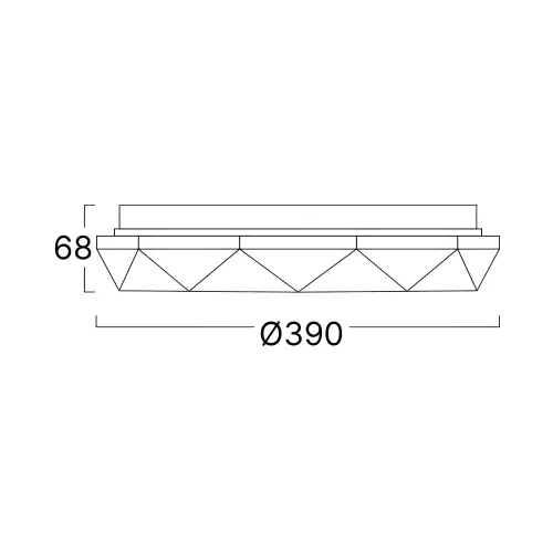 Braytron LED Plafonjera Okrugla 36W CCT BH16-30480