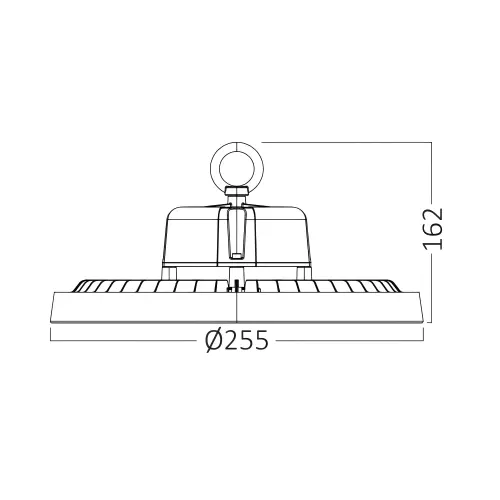 Braytron LED Industrijsko Zvono 100W Crni CCT IP65 BT45-59181