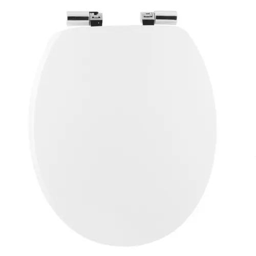 Tendance Wc daska mdf sa metalnim okovima soft close 37,5x46 cm bela