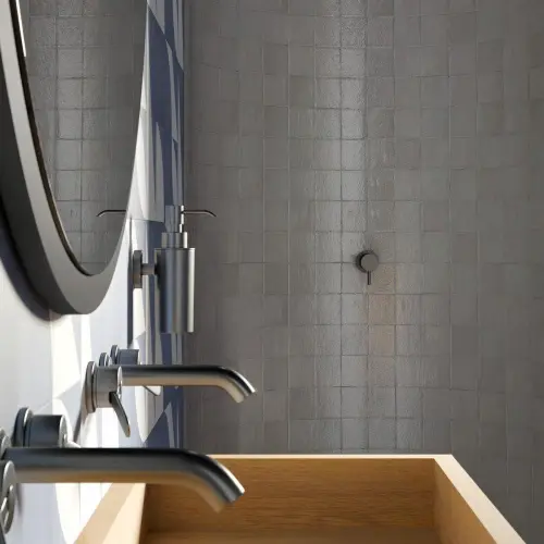 Marazzi Crogiolo Zellige 10X10 Gesso Lux M5S0