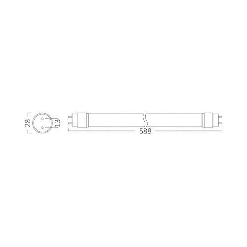 Braytron LED Cev T8 9W 60CM Dvostrana 6500K BA52-00683