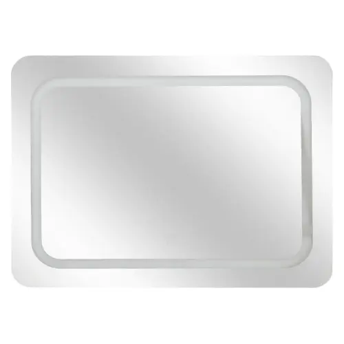 Five Ogledalo za zid sa led svetlom 65x2,5x49cm mdf/metal