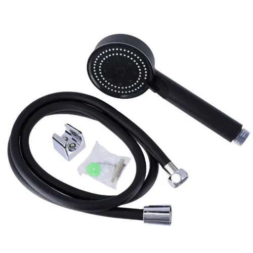 Tendance Tuš set ručica 5 funkcija+ pvc crevo 150cm +drzac crna