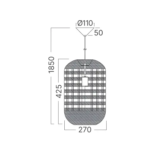 Braytron Visilica E27 Ratan BV02-00034