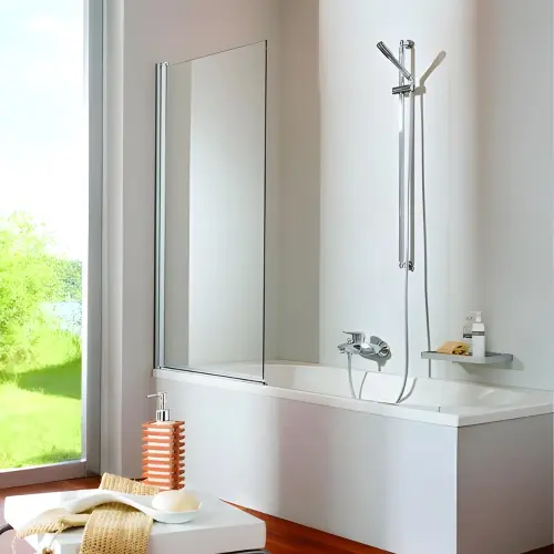 Huppe Design paravan za kadu L=75 cm h=150 cm