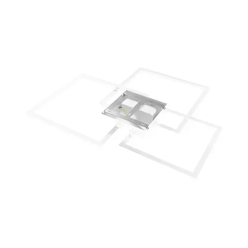 Braytron LED Plafonjera 80W Beli CCT BH17-04990