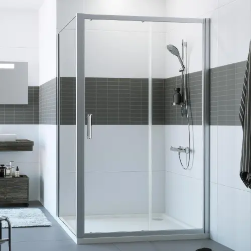 Huppe Classics 2 Tuš vrata 120cm 2D Silver mat H=1900
