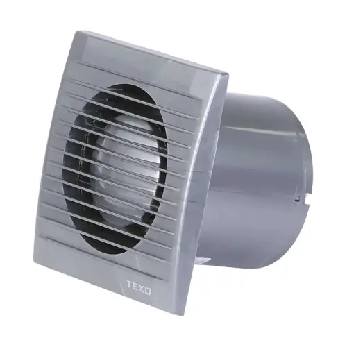 Texo ELITE Ventilator Fi120 SA KLAPNOM SILVER
