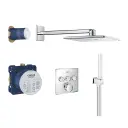 Grohe Grohtherm Smartcontrol Termostatski ugradni set sa kvadratnom ružom 34706000