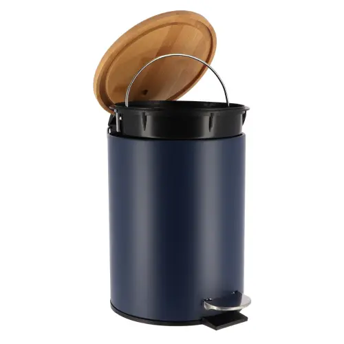 Tendance kanta za smeće 25L na papučicu Soft CLOSE 23X17X205CM METAL/BAMBUS PLAVA