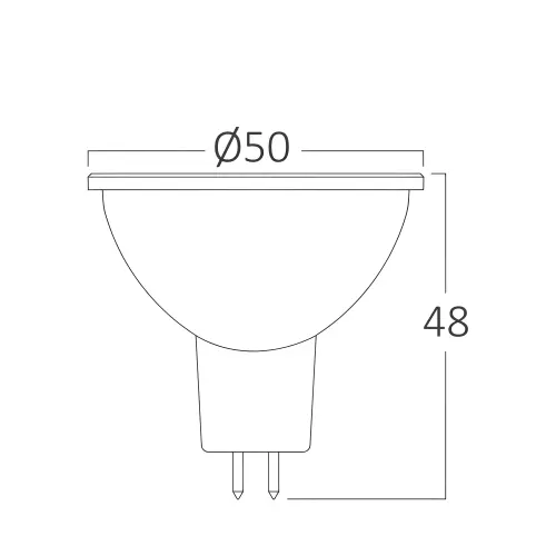Braytron LED Sijalica MR16 5W GU5.3 6500K 110° BA24-00563