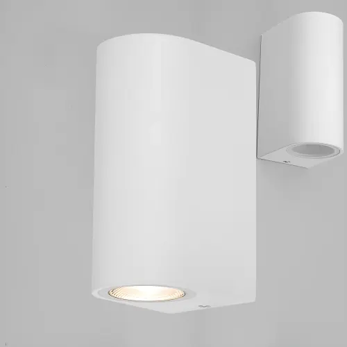 Braytron GU10 Zidna Svetiljka Double Beli IP44 BG32-00220