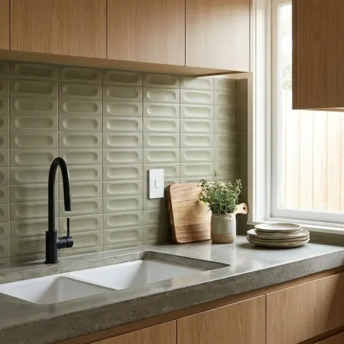 Marazzi Confetto Salvia STR. 3D Savoiardo 5x15cm MEV0