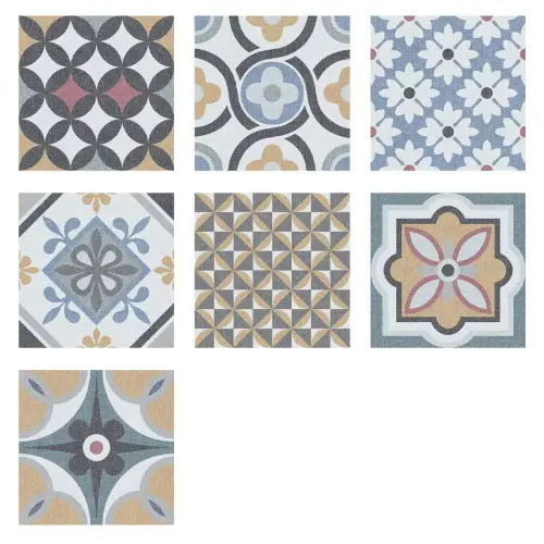 Mayolica Azulejos SANTIAGO PATCHWORK 20x20 SM360