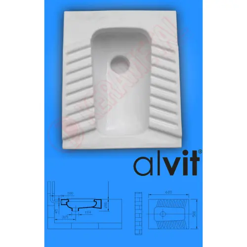 Alvit WC Čučavac 50x60cm