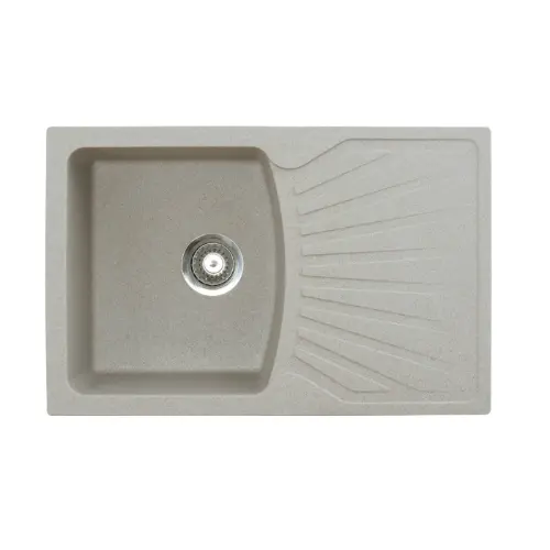 Metalac X Granit Quadro PLUS 770x500 fi 90 sa sifonom Beige 137412