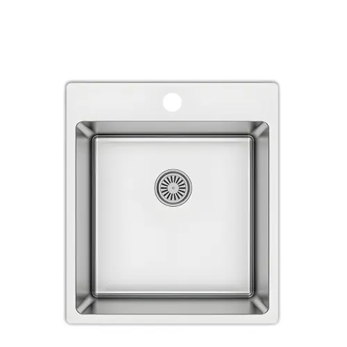 Metalac Ideal 400B Inox usadna 450x505 sa sifonom fi90 362630