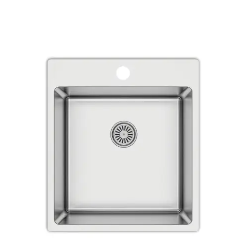 Metalac Ideal 400B Inox usadna 450x505 sa sifonom fi90 362630