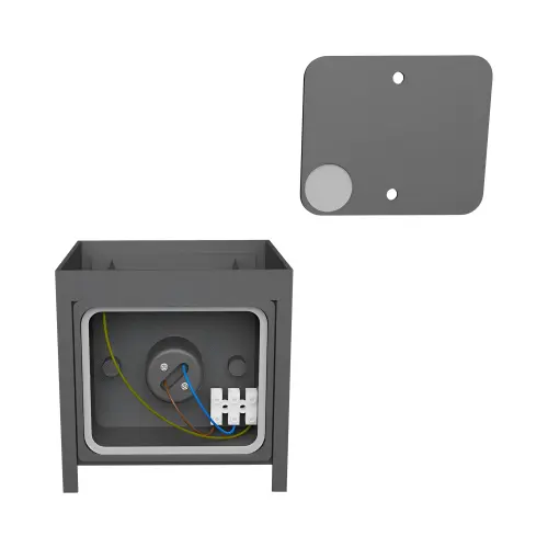 Braytron Zidna Svetiljka Double Sivi IP54 BG38-03402