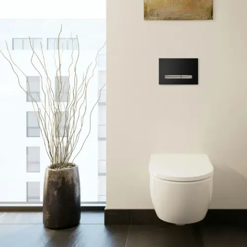 Geberit tipka Sigma 50 Crna /hrom 115.788.DW.2