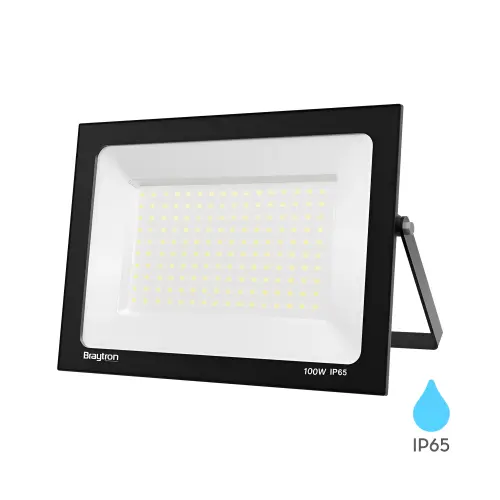 Braytron LED Reflektor 100W Crni 3000K IP65 BT60-39101