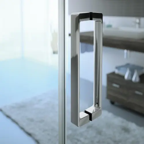 Huppe Classics 2 Tuš vrata 100cm Silver mat H=1900