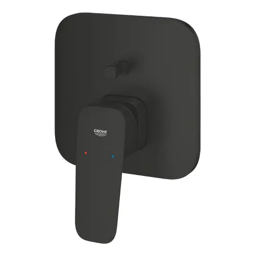 Grohe Cubeo mešač sa prebacivačem matt Black 1017782430