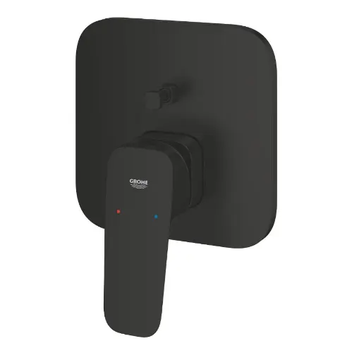 Grohe Cubeo mešač sa prebacivačem matt Black 1017782430