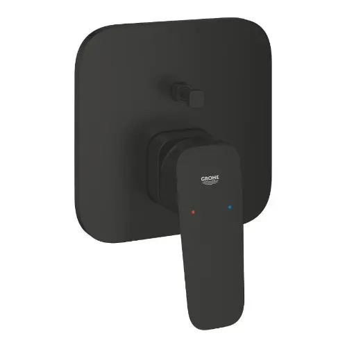 Grohe Cubeo mešač sa prebacivačem matt Black 1017782430