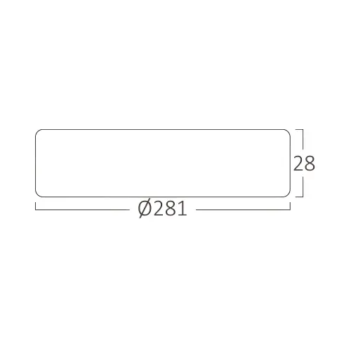 Braytron LED Panel Nadgradni Okrugli 24W Beli 6500K BP03-42430