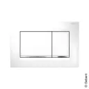 Geberit tipka Sigma 30 Bela/sjajna hrom/bela 115.883.KJ.1
