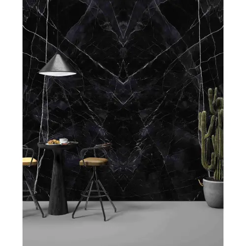Marazzi Grande Marble Look 160x320 Calacatta Black lux bookmatch "B" MF8W