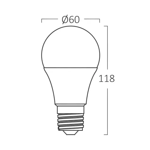 Braytron LED Sijalica A60 13W E27 3000K BA13-01320