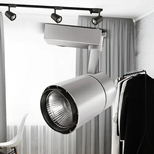Braytron LED Šinski Reflektor 30W Beli 3000K Monofazni BD30-01700