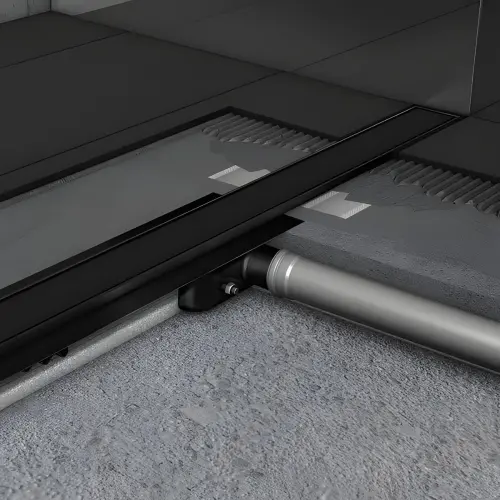 Aco ShowerDrain C Blackline tuš kanalica 885 mm h=74mm 9010.91.10