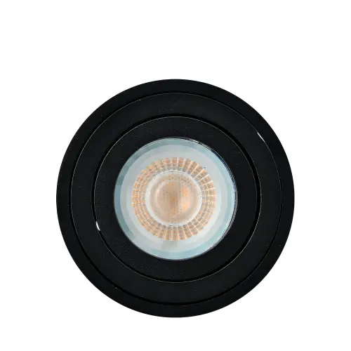 Braytron GU10 Nadgradni Spot Okrugli Crni BH04-30301