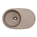 Metalac X Granit Venera PLUS 780x500 fi 90 sa sifonom Beige 129071