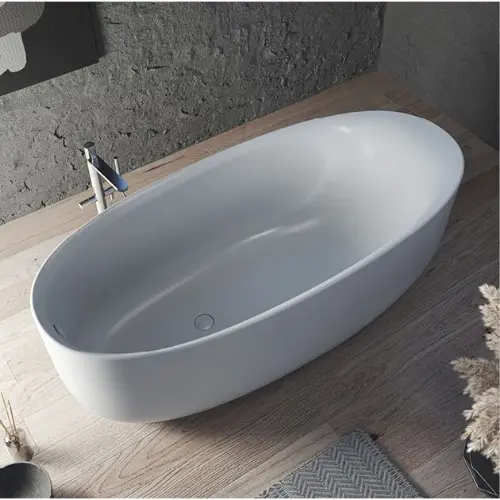 Kolpa Samostojeća kada Soft-FS 180x80/O +Preliv White 922800