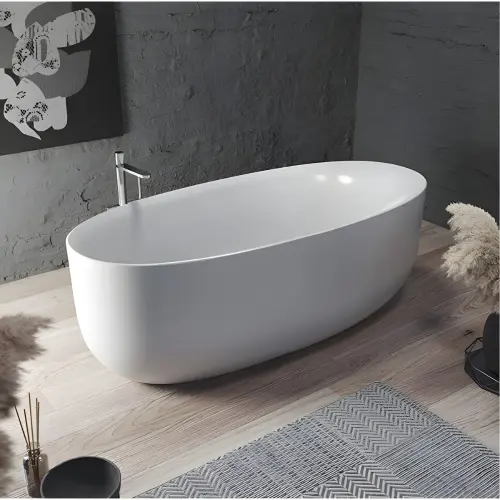 Kolpa Samostojeća kada Soft-FS 180x80/O +Preliv White 922800